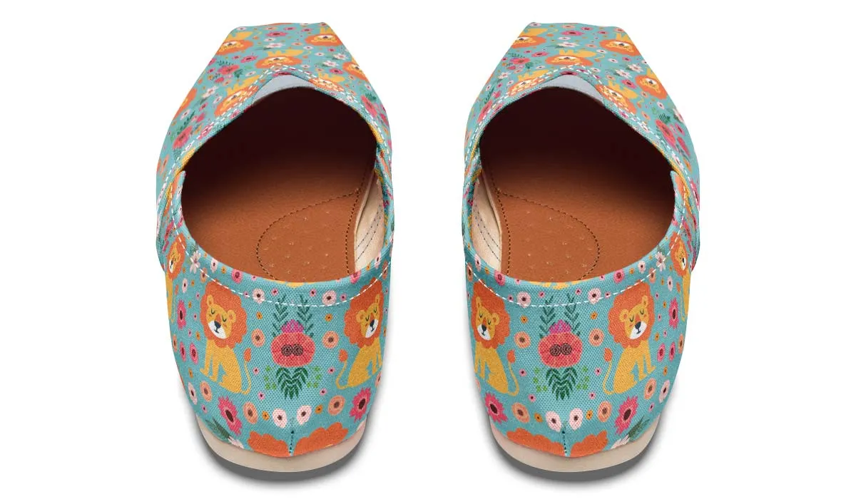 Cute Lion Pattern Casual Shoes