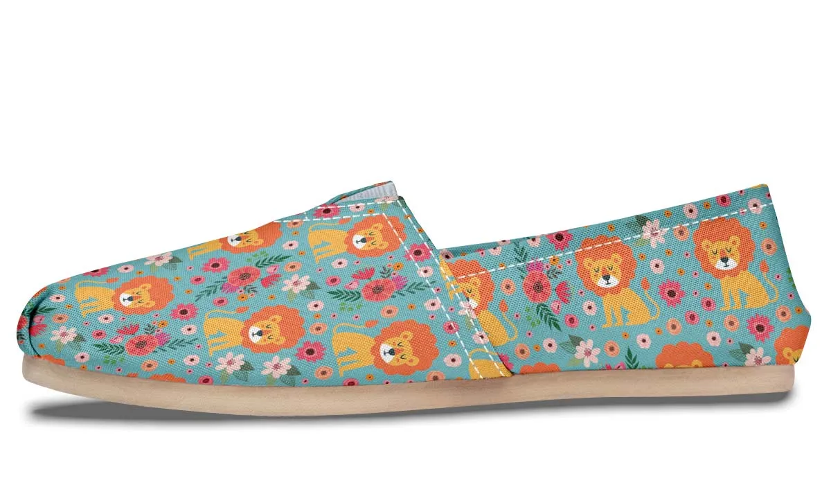 Cute Lion Pattern Casual Shoes