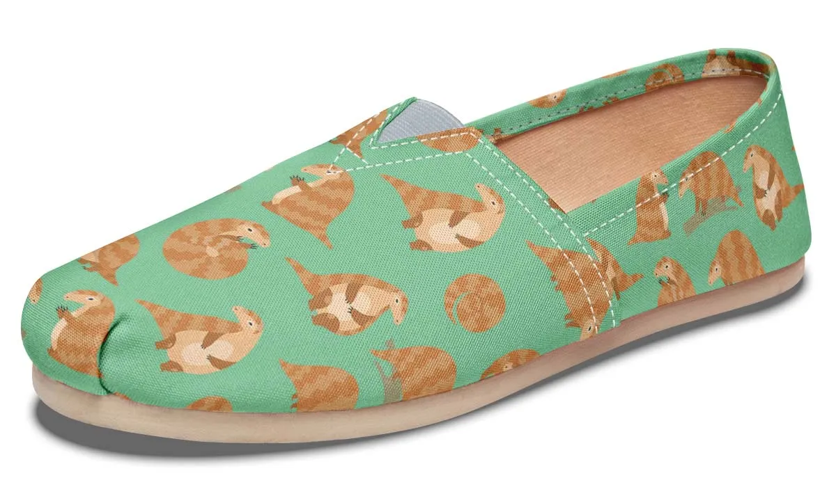 Cute Pangolin Pattern Casual Shoes