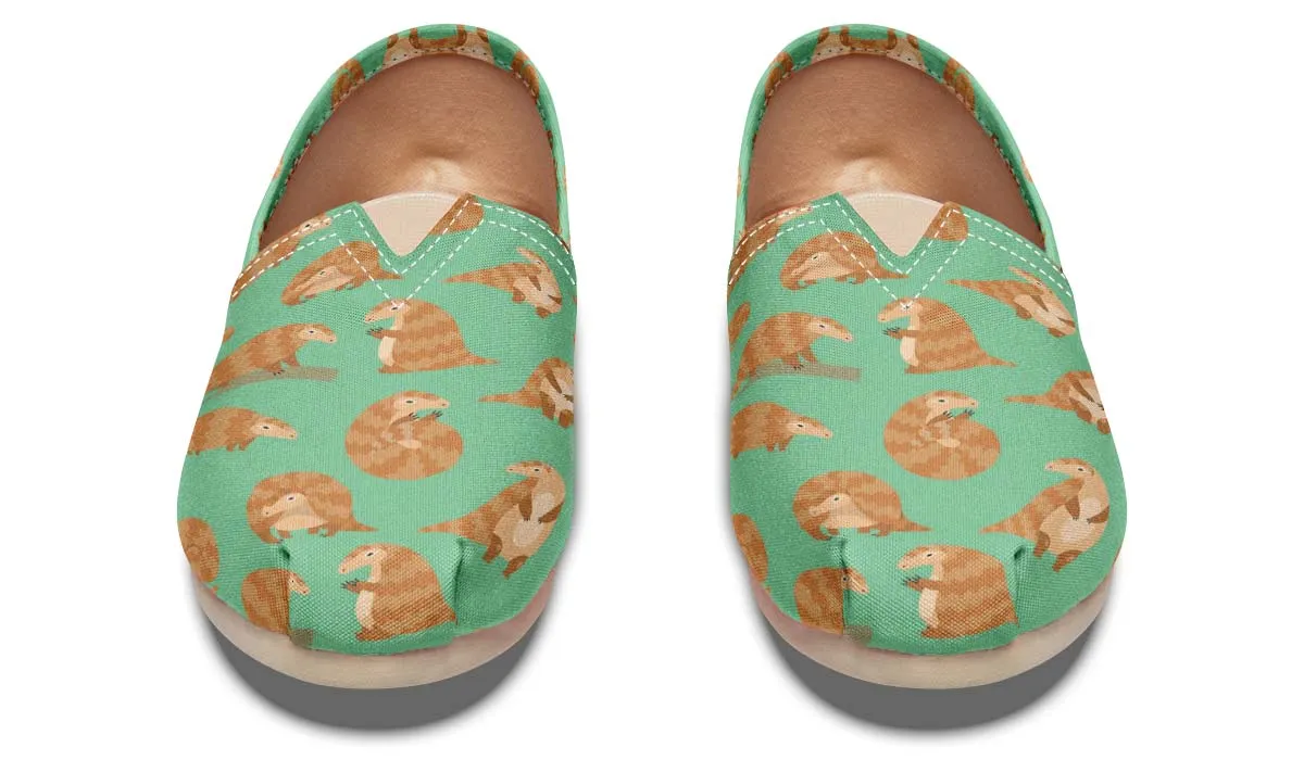 Cute Pangolin Pattern Casual Shoes