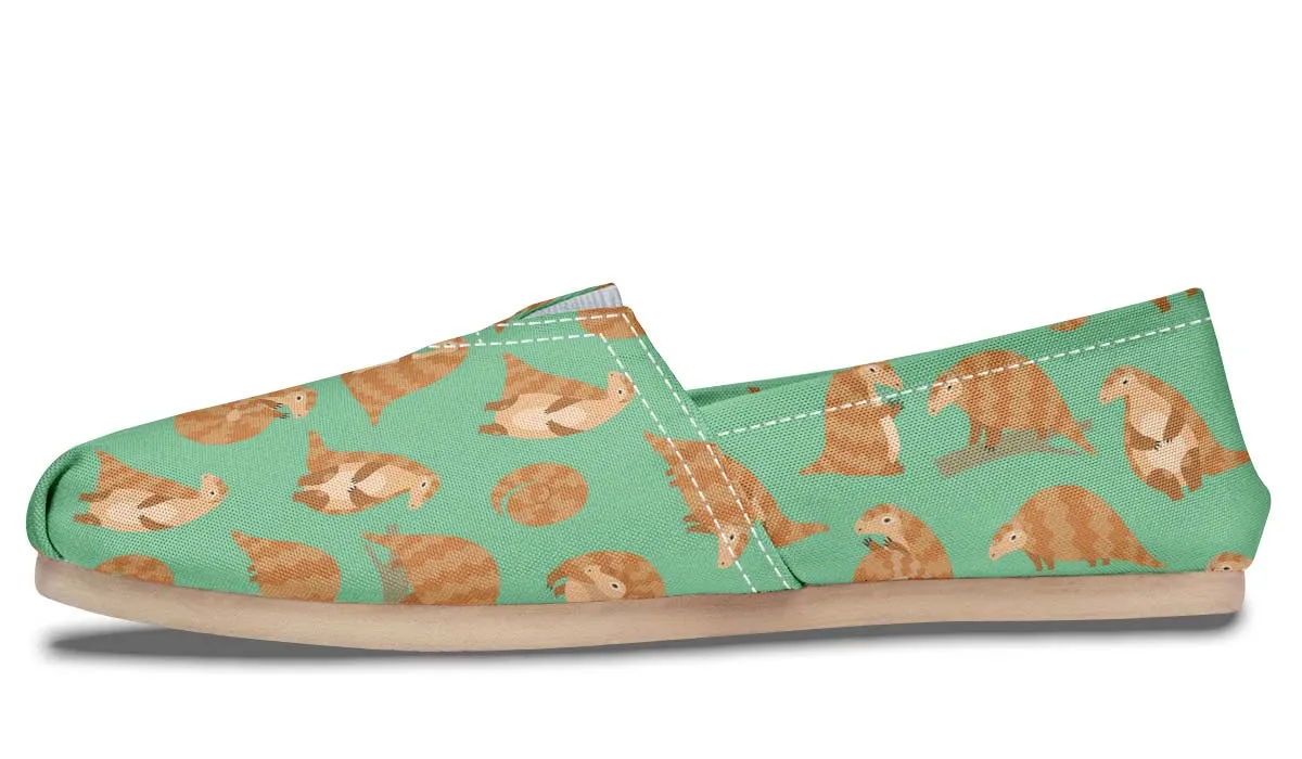 Cute Pangolin Pattern Casual Shoes