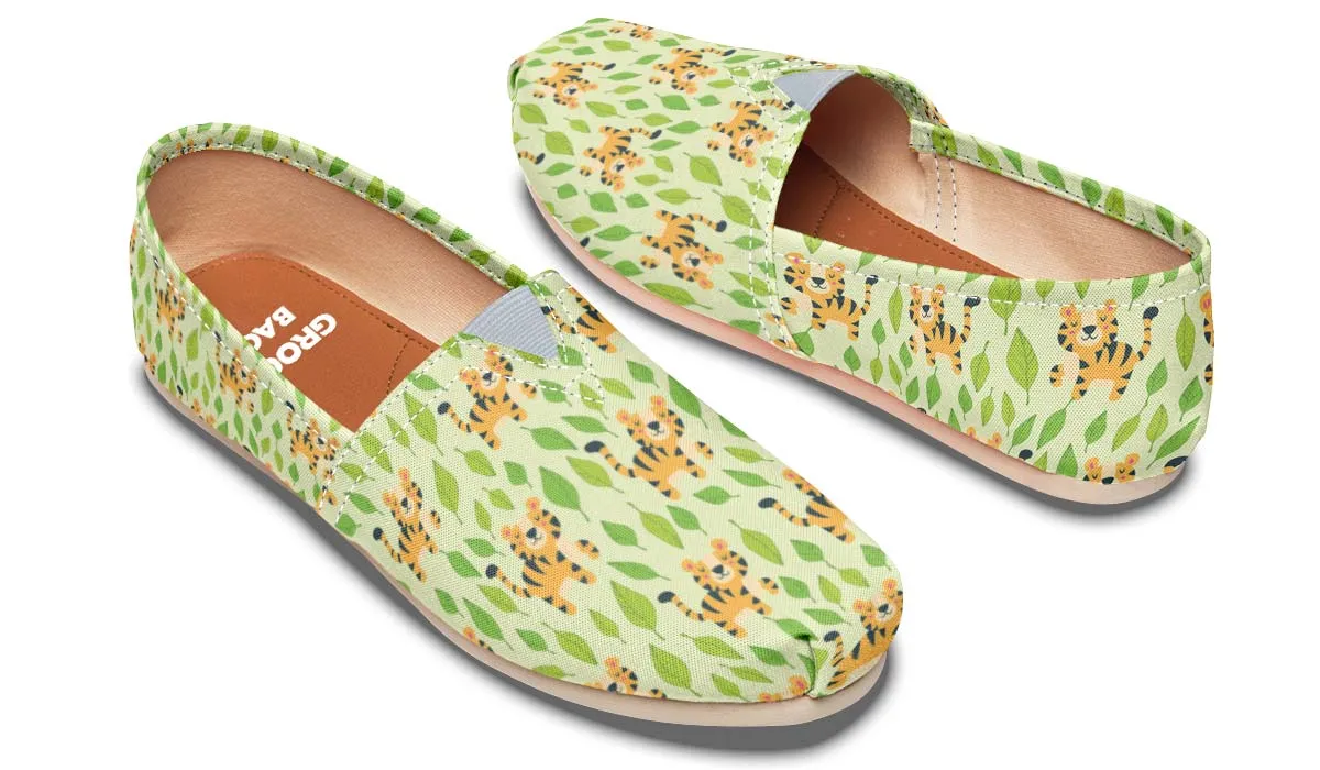 Cute Tiger Casual Shoes