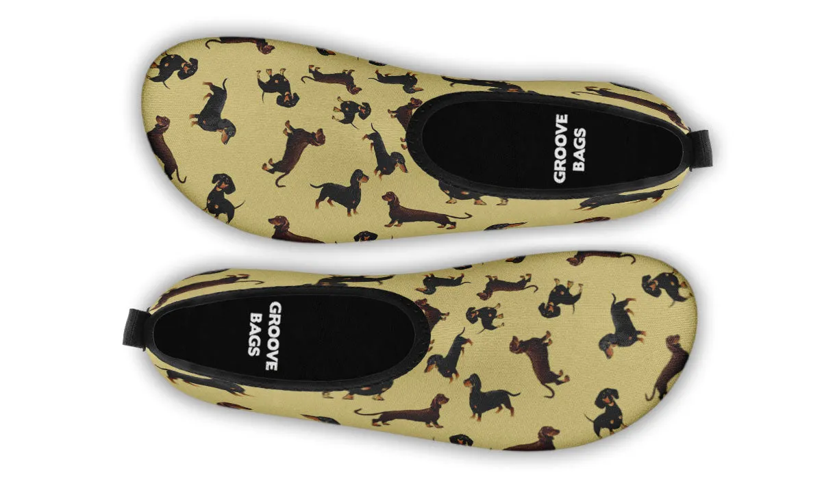 Dachshund Aqua Barefoot Shoes