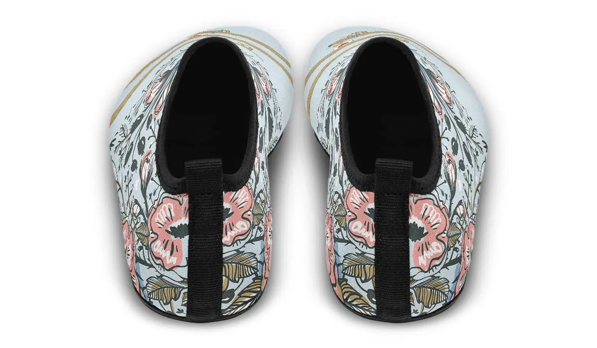 Dachshund Thoughts Aqua Barefoot Shoes