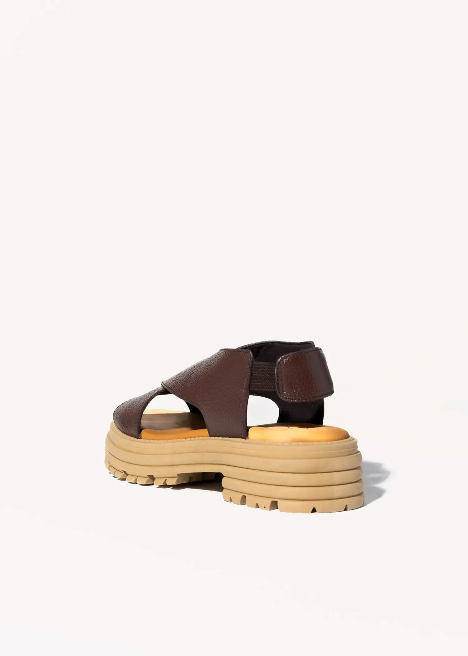 Dafne Leather Sandal
