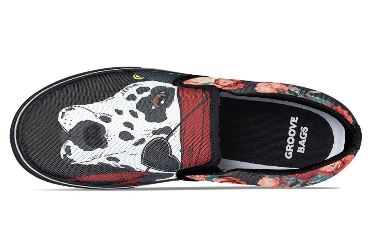 Dalmatian Pirate Slip-On Shoes