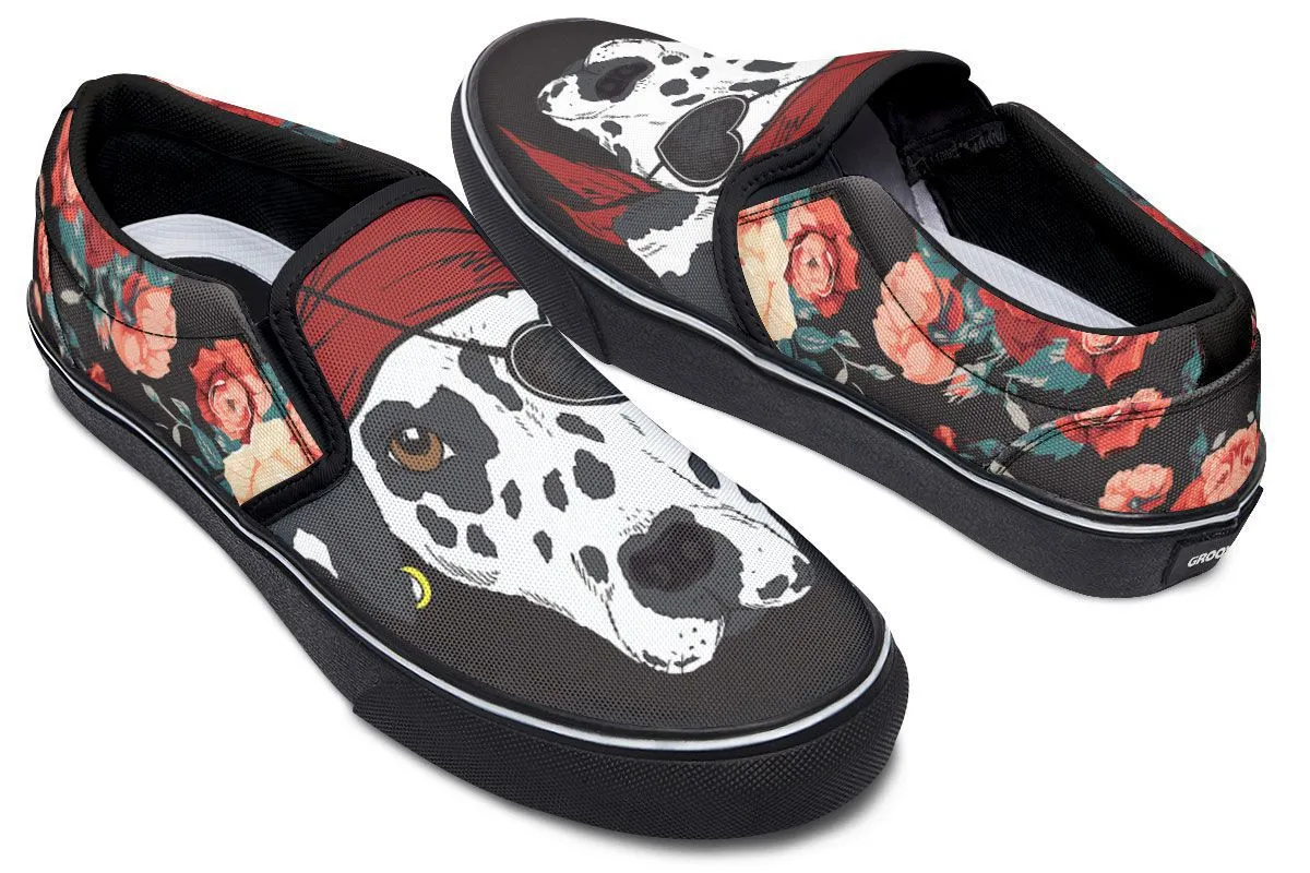 Dalmatian Pirate Slip-On Shoes
