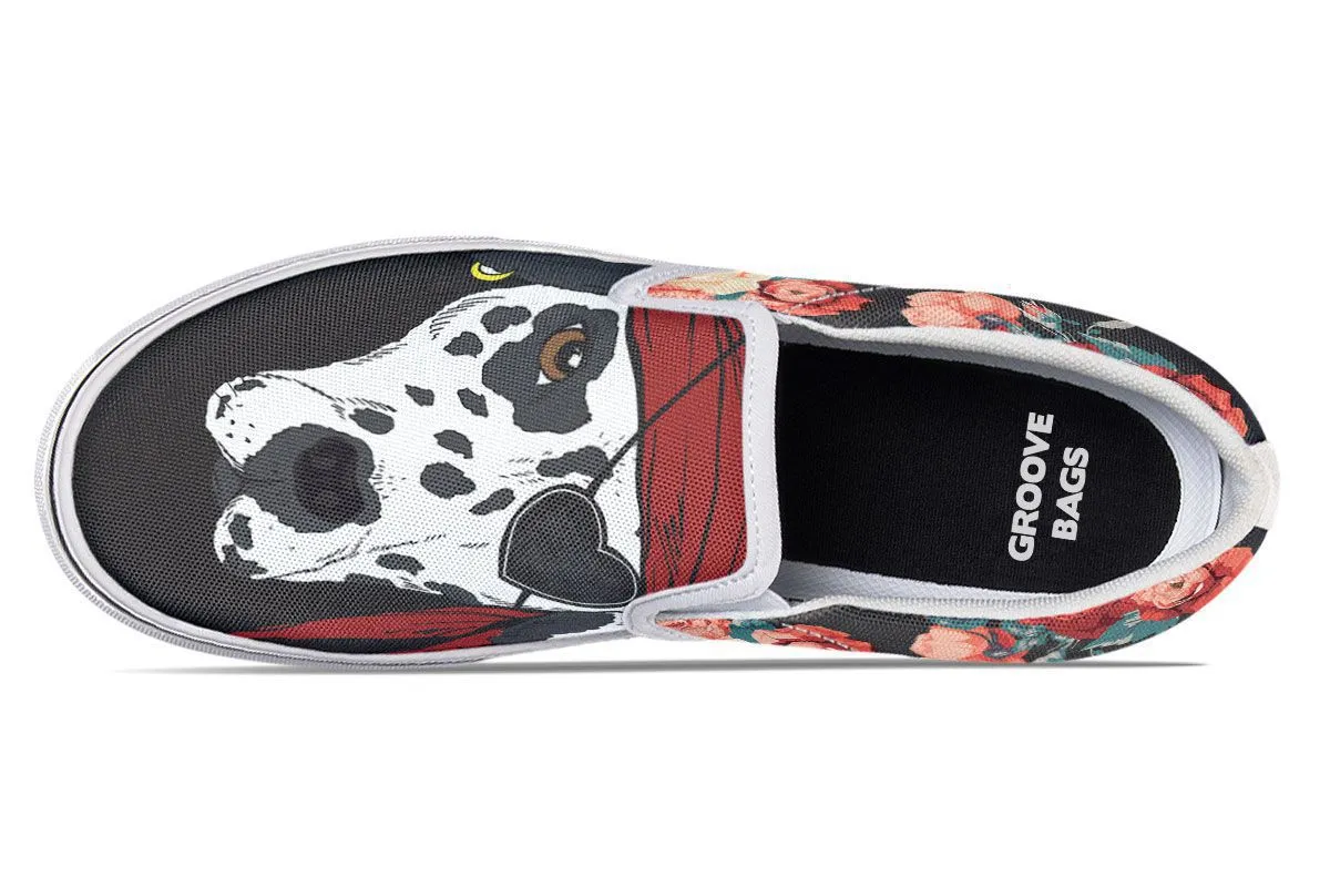 Dalmatian Pirate Slip-On Shoes