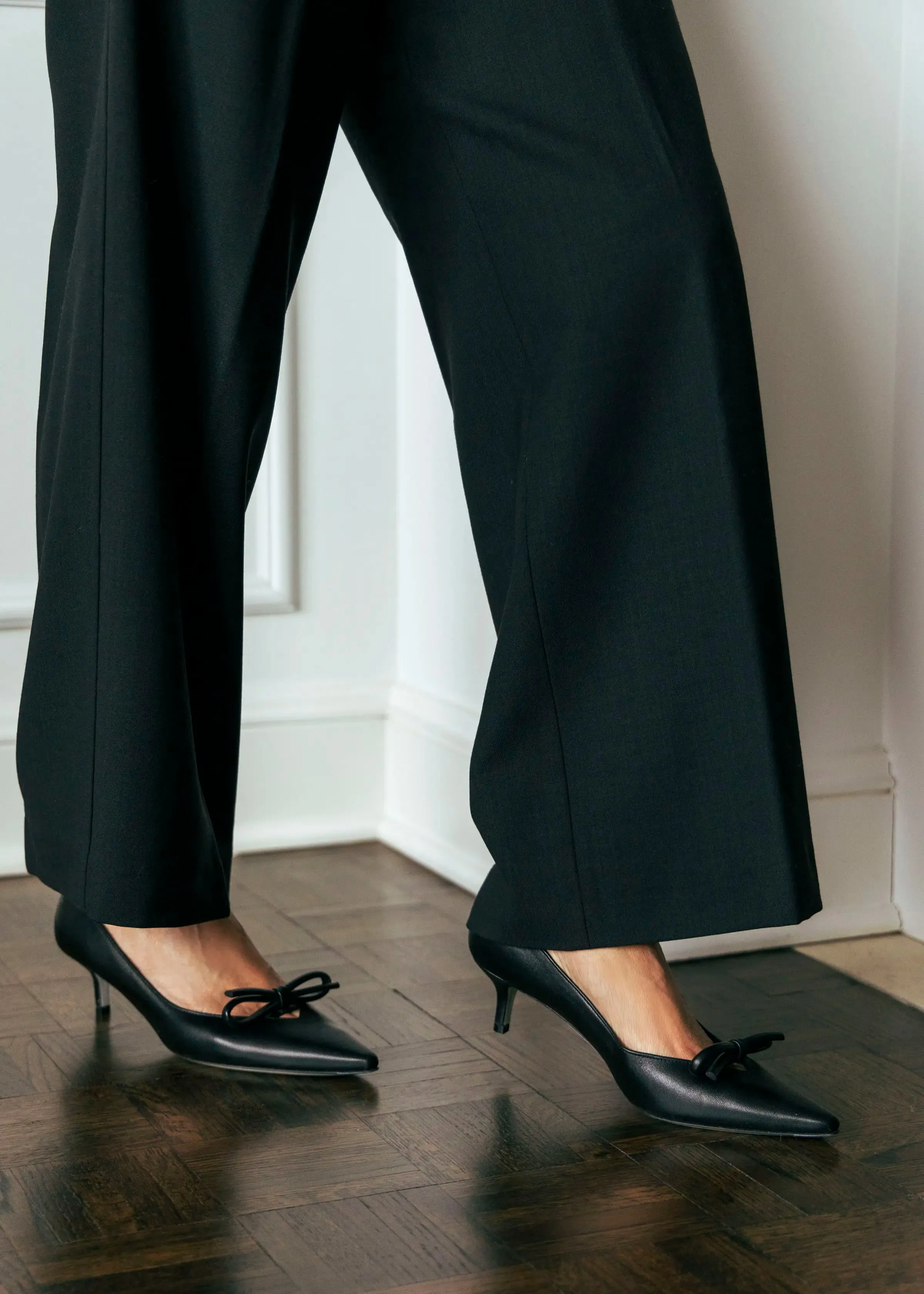 David Leather Pump