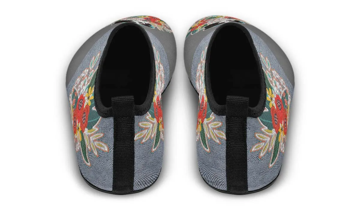 Denim Style Border Collie Aqua Barefoot Shoes