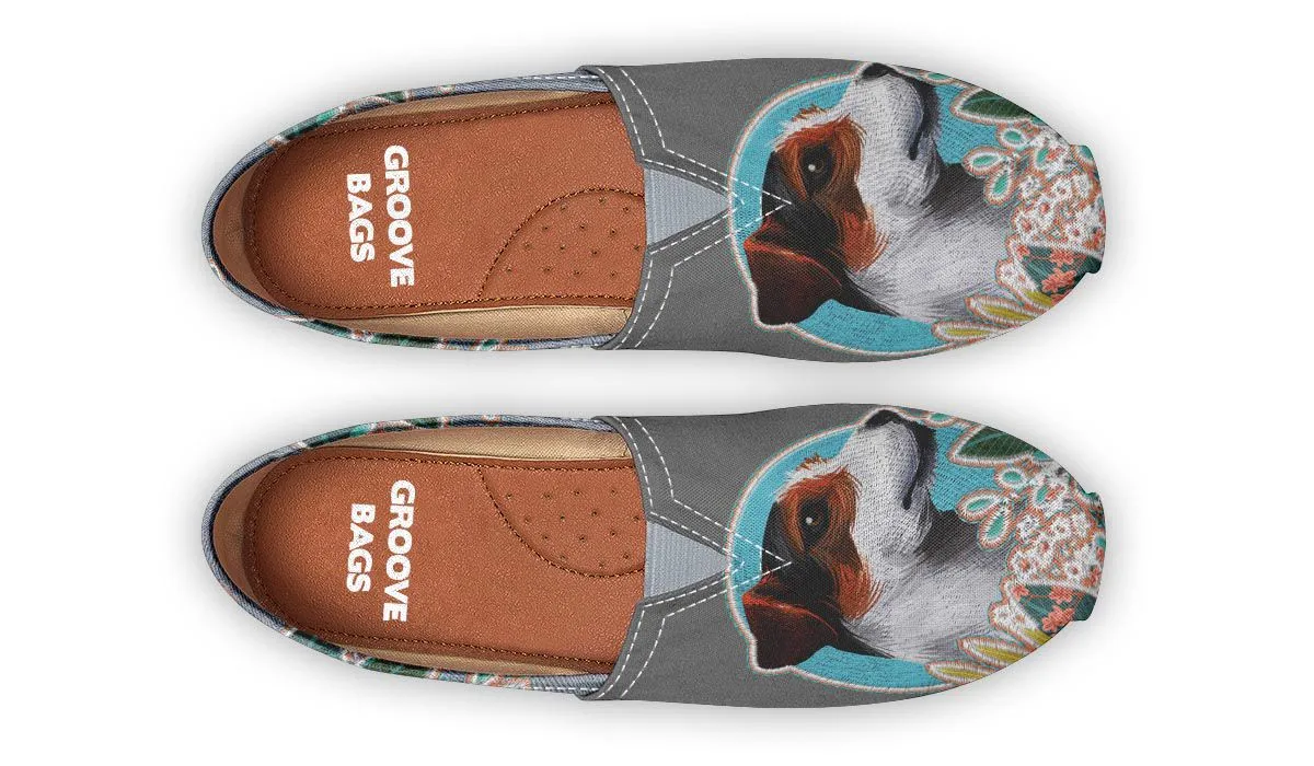 Denim Style Jack Russell Casual Shoes