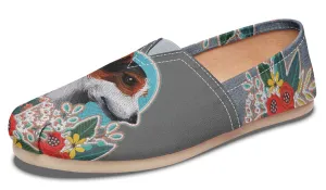 Denim Style Jack Russell Casual Shoes