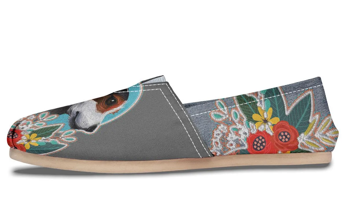 Denim Style Jack Russell Casual Shoes