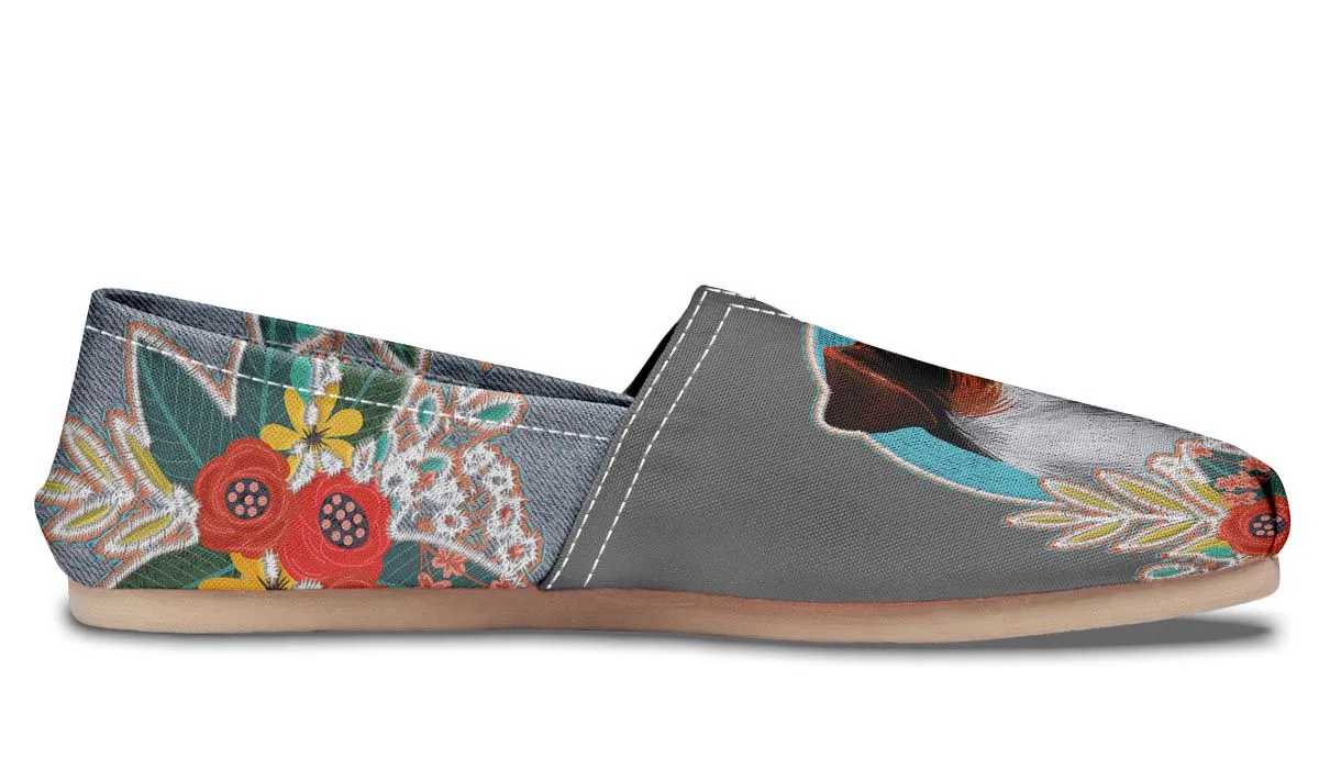 Denim Style Jack Russell Casual Shoes