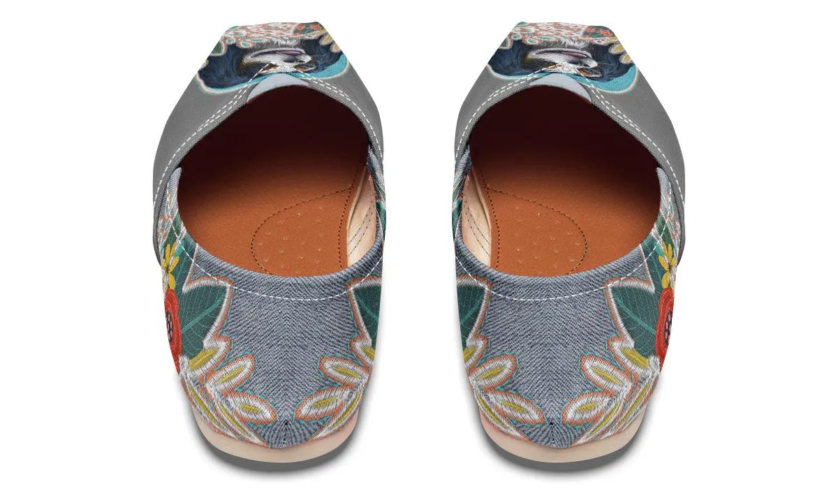 Denim Style King Charles Casual Shoes