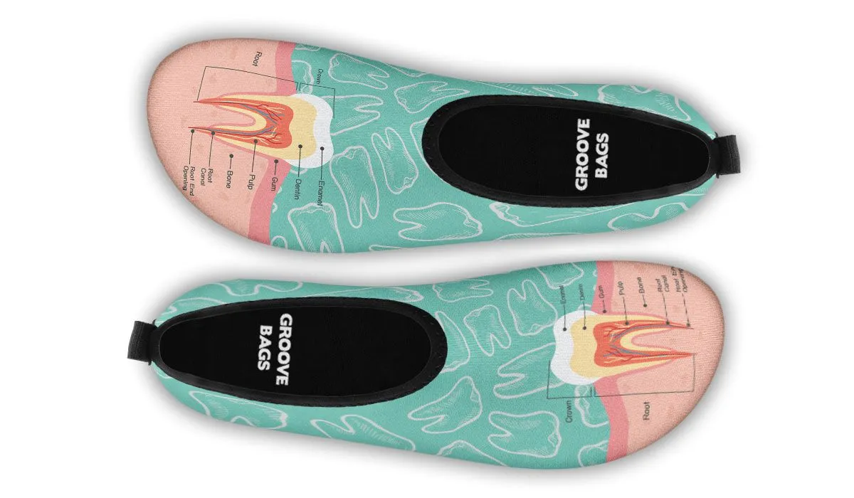 Dentist Diagram Aqua Barefoot Shoes