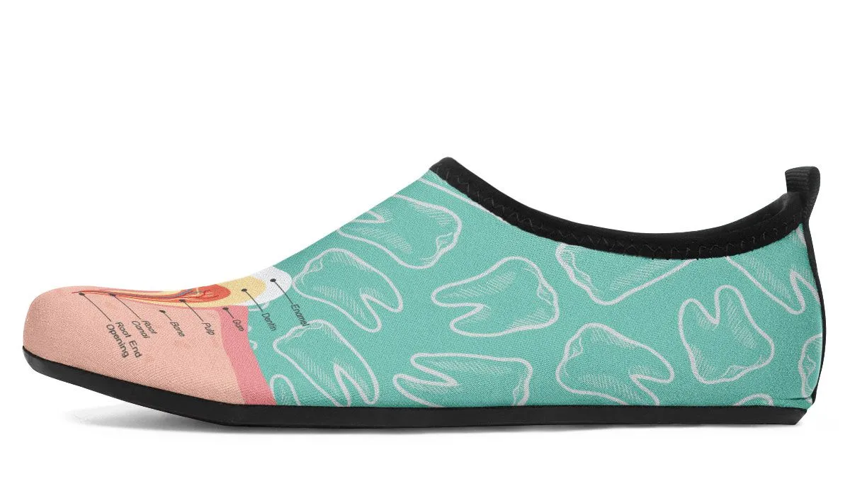 Dentist Diagram Aqua Barefoot Shoes