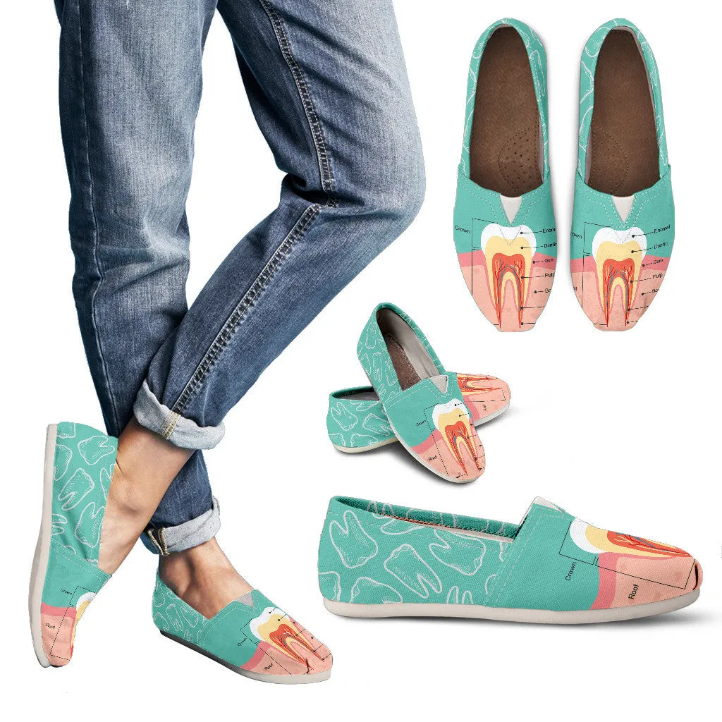 Dentist Diagram Casual Shoes