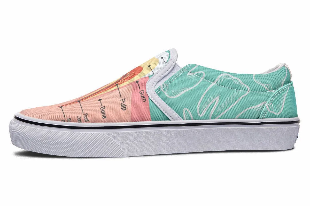 Dentist Diagram Slip-On Shoes
