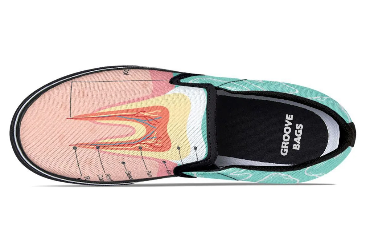 Dentist Diagram Slip-On Shoes
