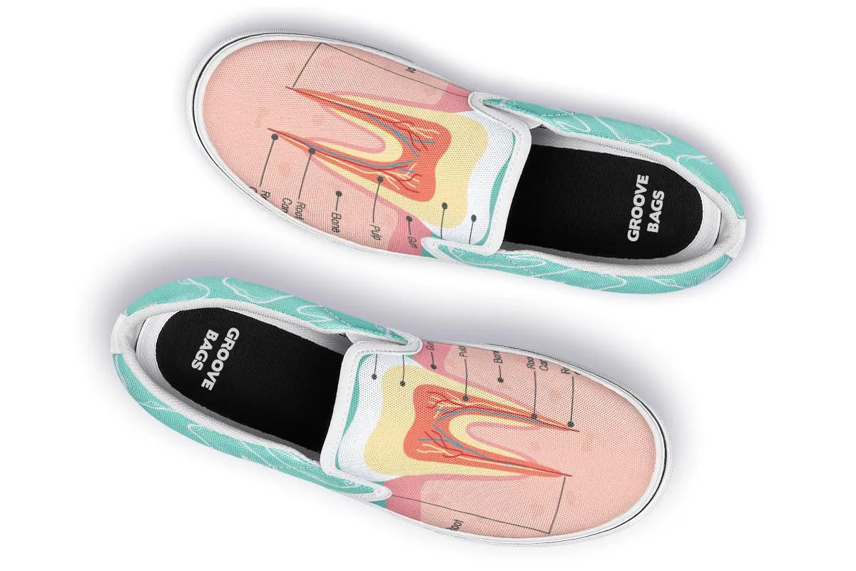 Dentist Diagram Slip-On Shoes