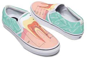 Dentist Diagram Slip-On Shoes