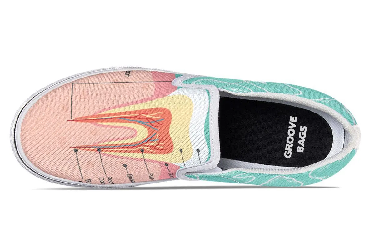Dentist Diagram Slip-On Shoes