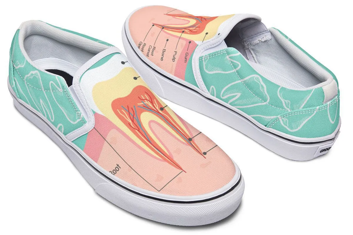 Dentist Diagram Slip-On Shoes