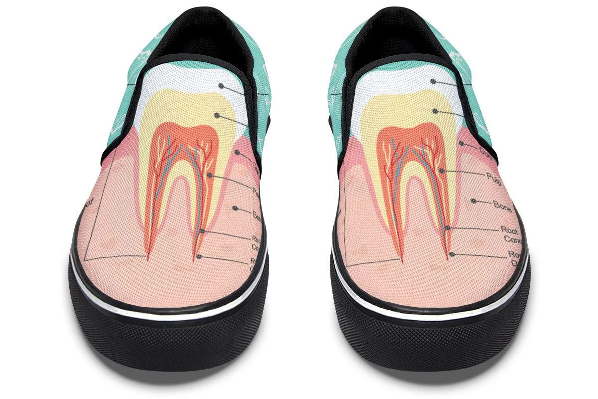 Dentist Diagram Slip-On Shoes
