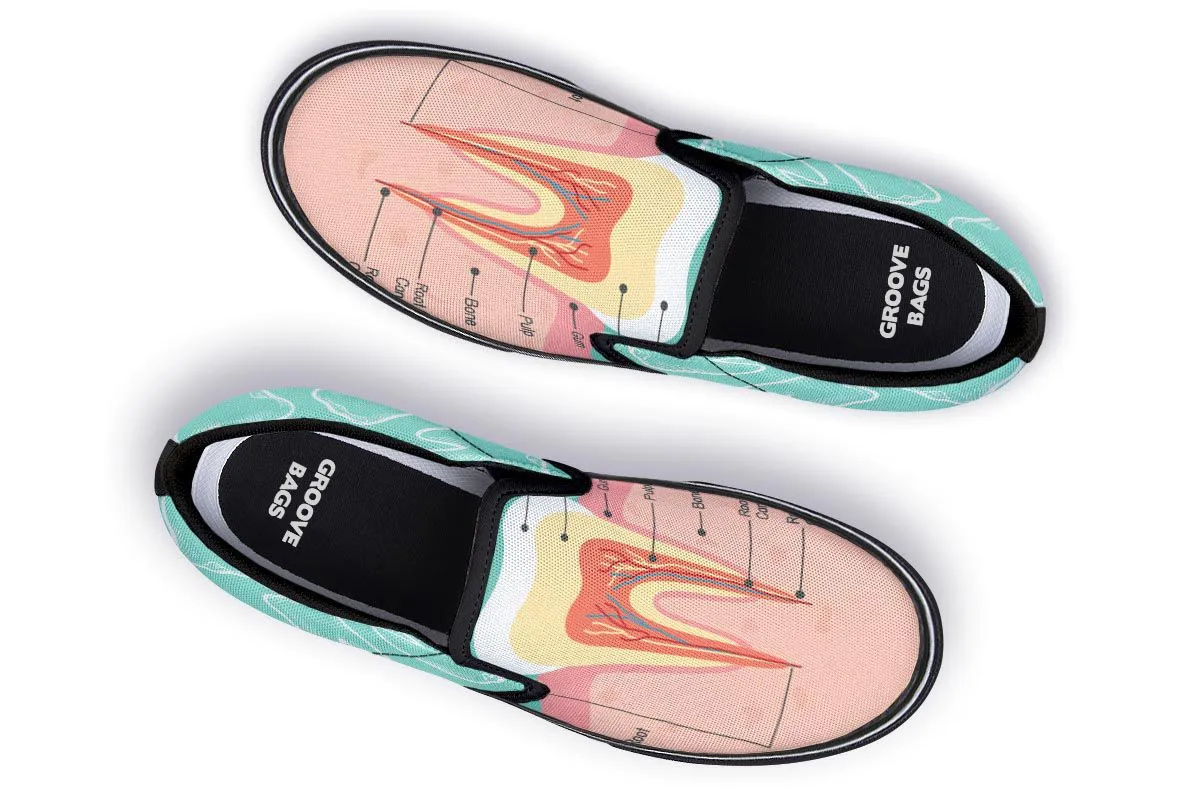Dentist Diagram Slip-On Shoes
