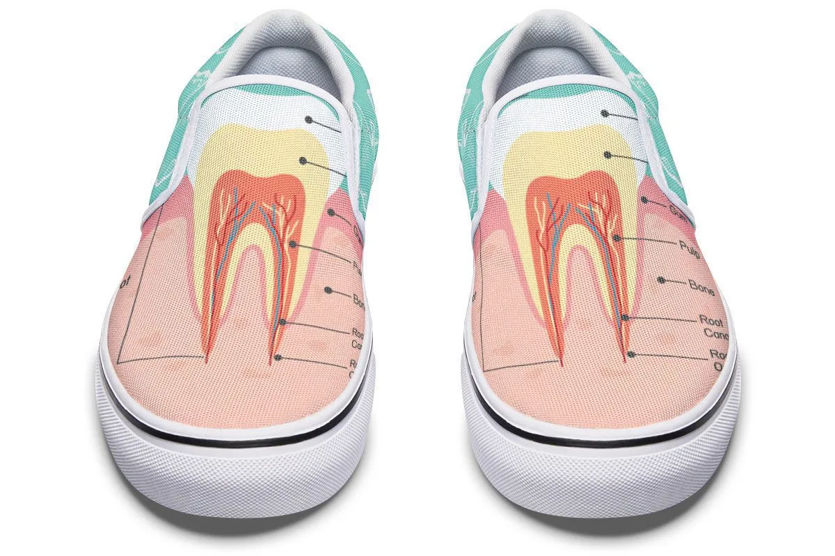 Dentist Diagram Slip-On Shoes