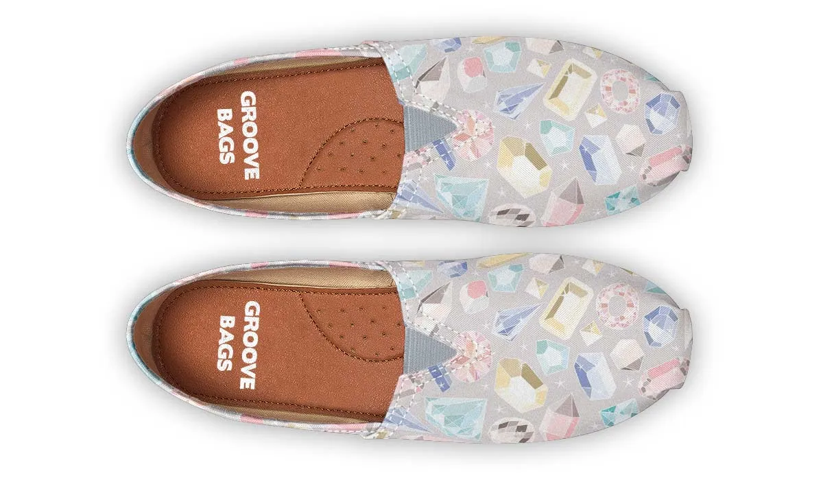 Diamond Pattern Casual Shoes
