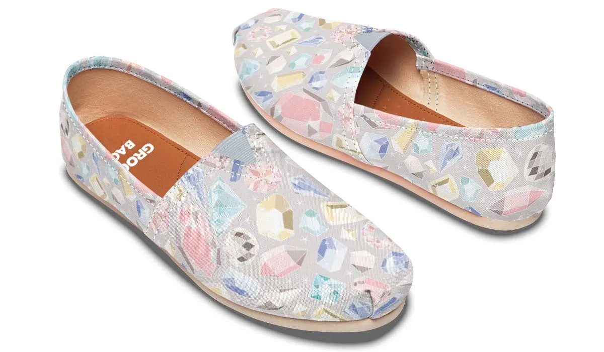 Diamond Pattern Casual Shoes