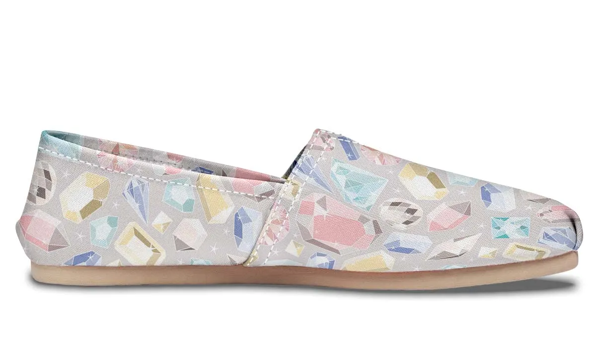 Diamond Pattern Casual Shoes