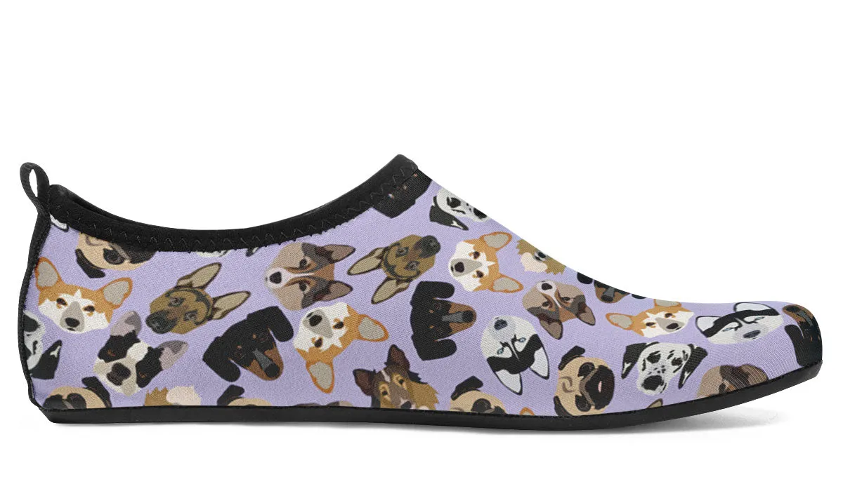 Dog Lover Aqua Barefoot Shoes