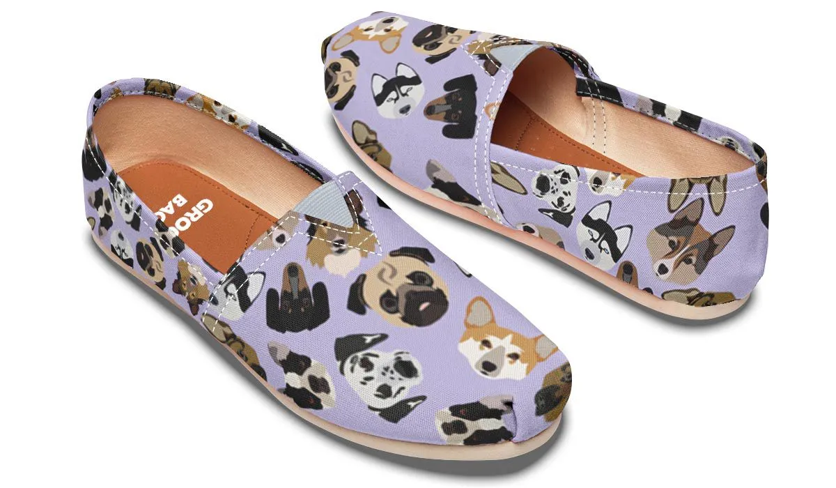 Dog Lover Casual Shoes