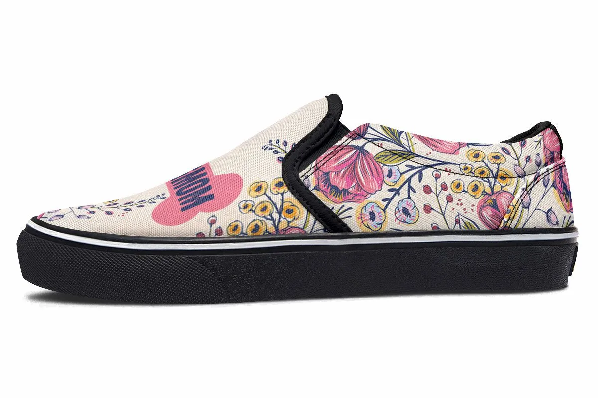 Dog Mom Slip-On Shoes