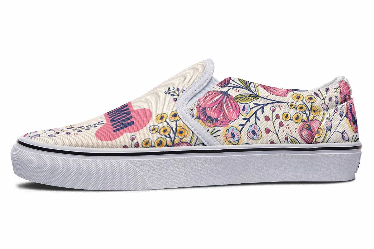 Dog Mom Slip-On Shoes