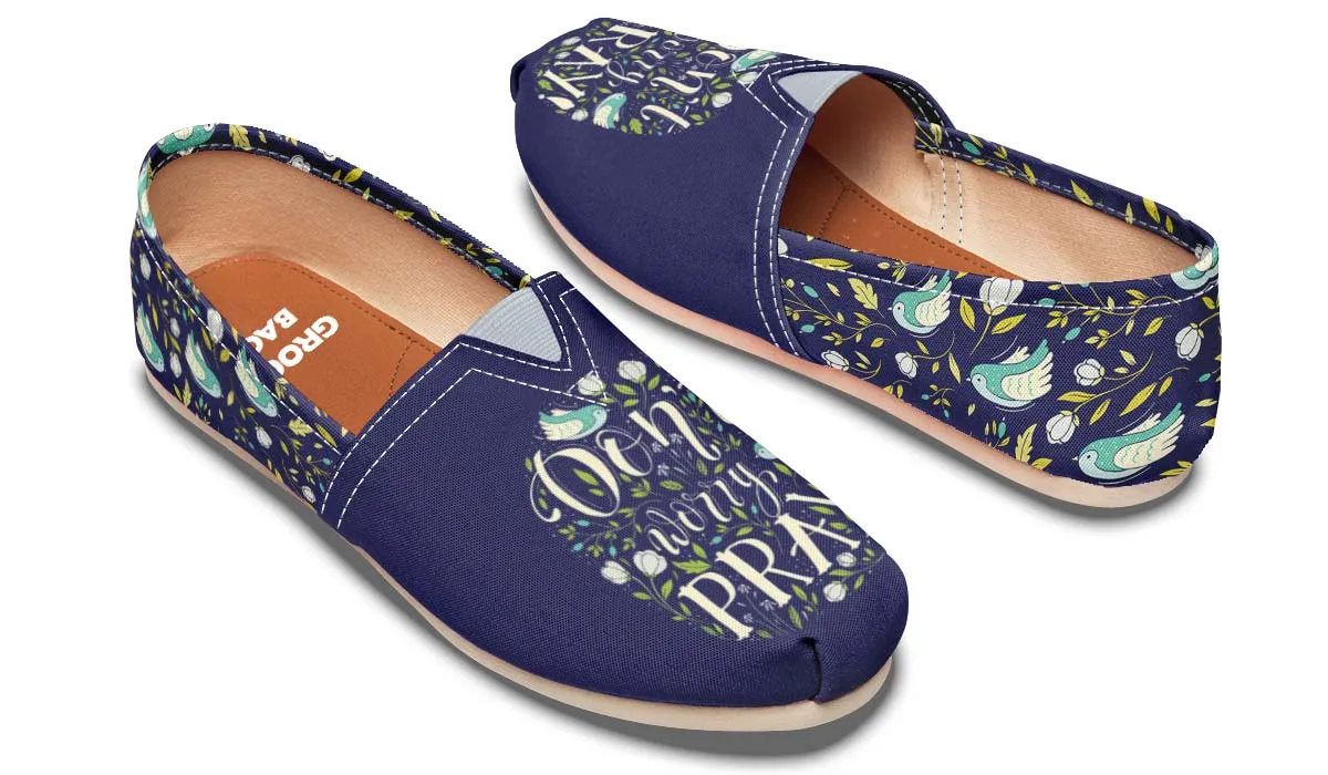 Don't Worry Pray Casual Shoes