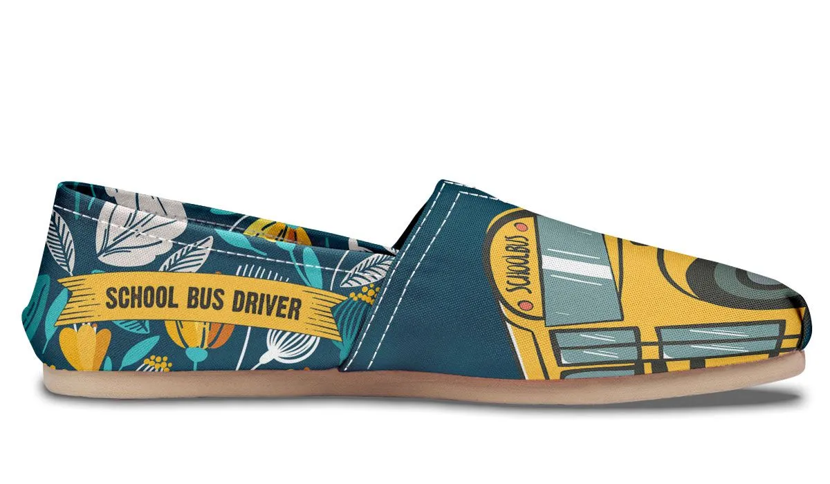 Doodle School Bus Driver Casual Shoes