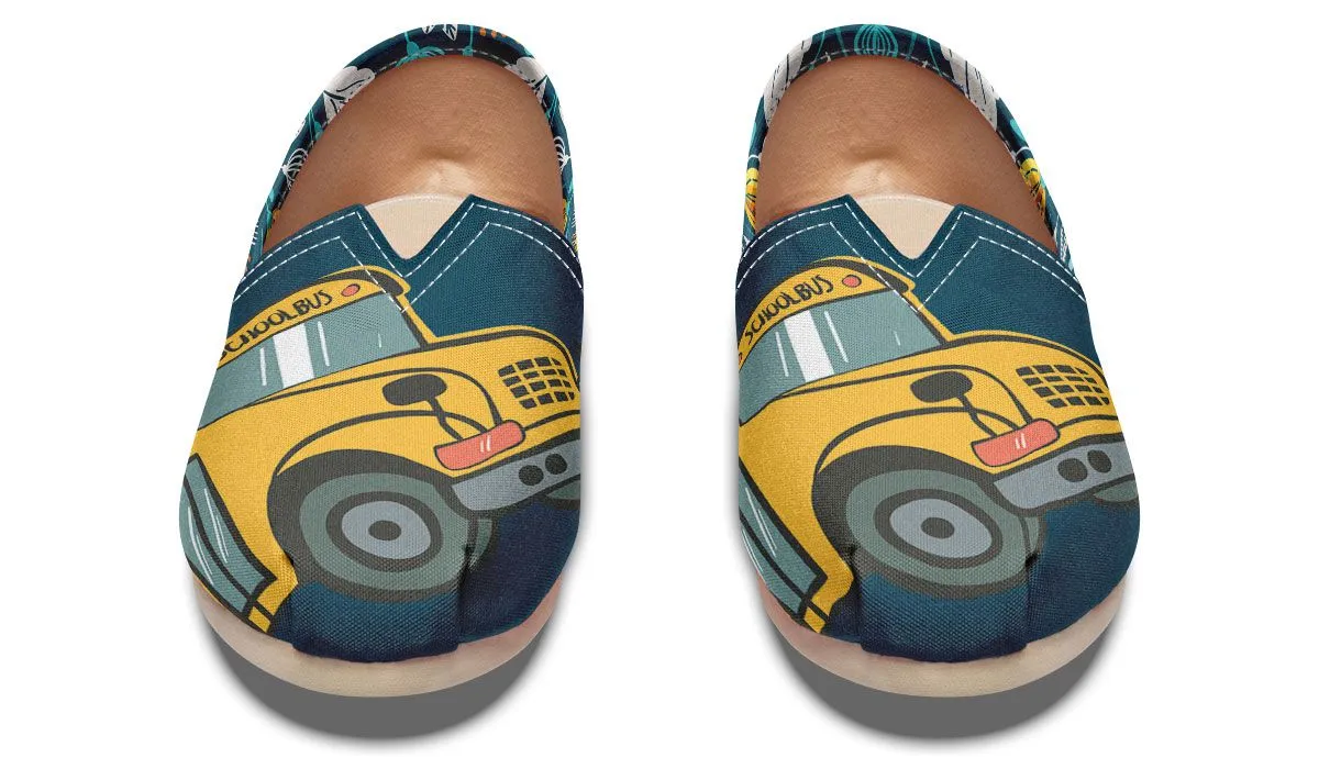 Doodle School Bus Driver Casual Shoes