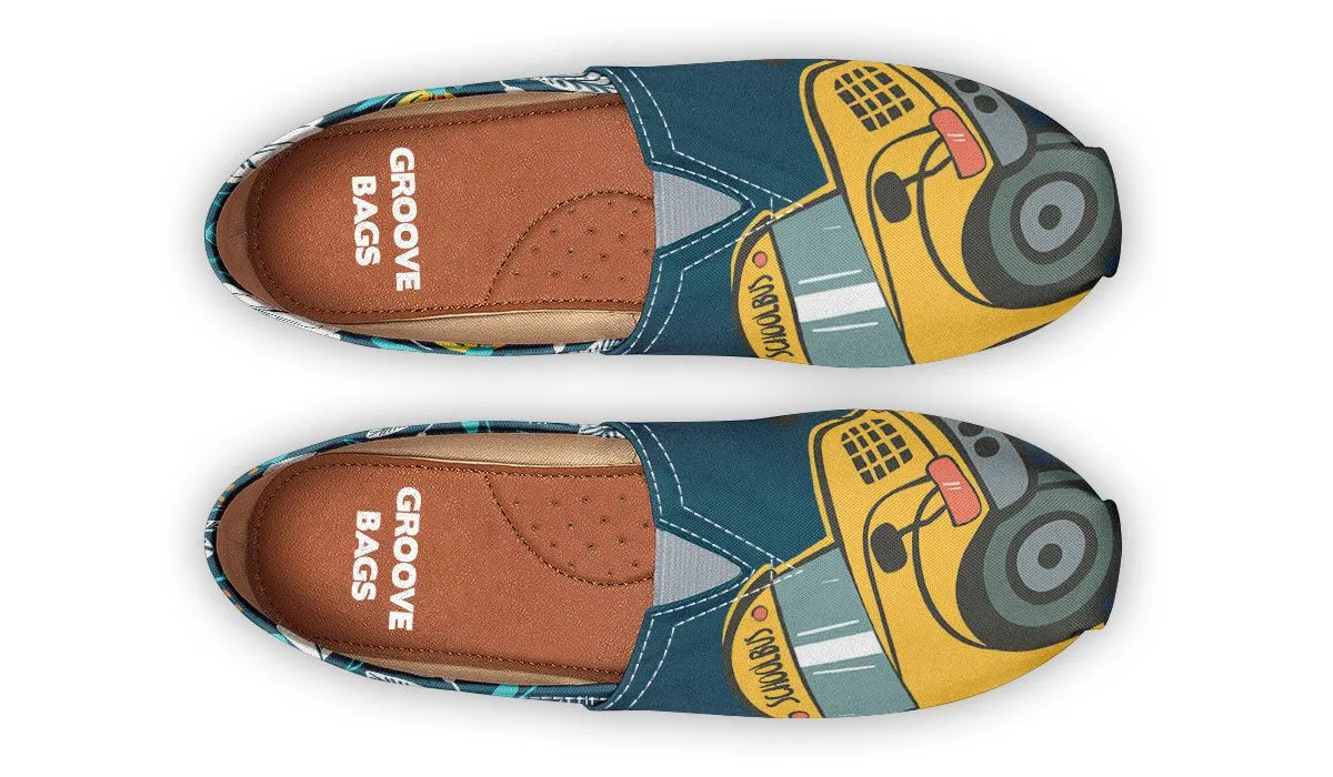Doodle School Bus Driver Casual Shoes