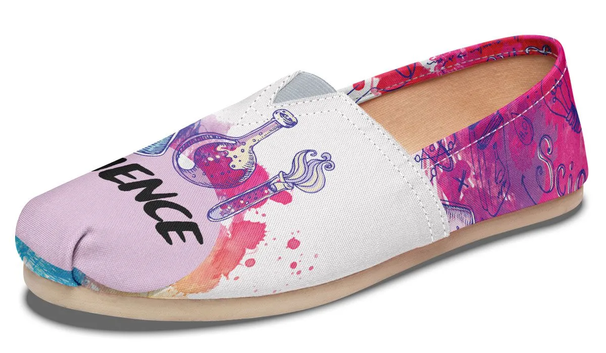 Doodle Style Science Casual Shoes