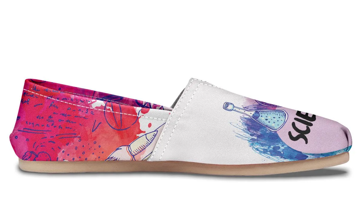 Doodle Style Science Casual Shoes