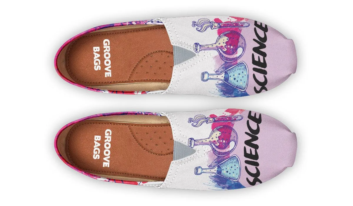 Doodle Style Science Casual Shoes