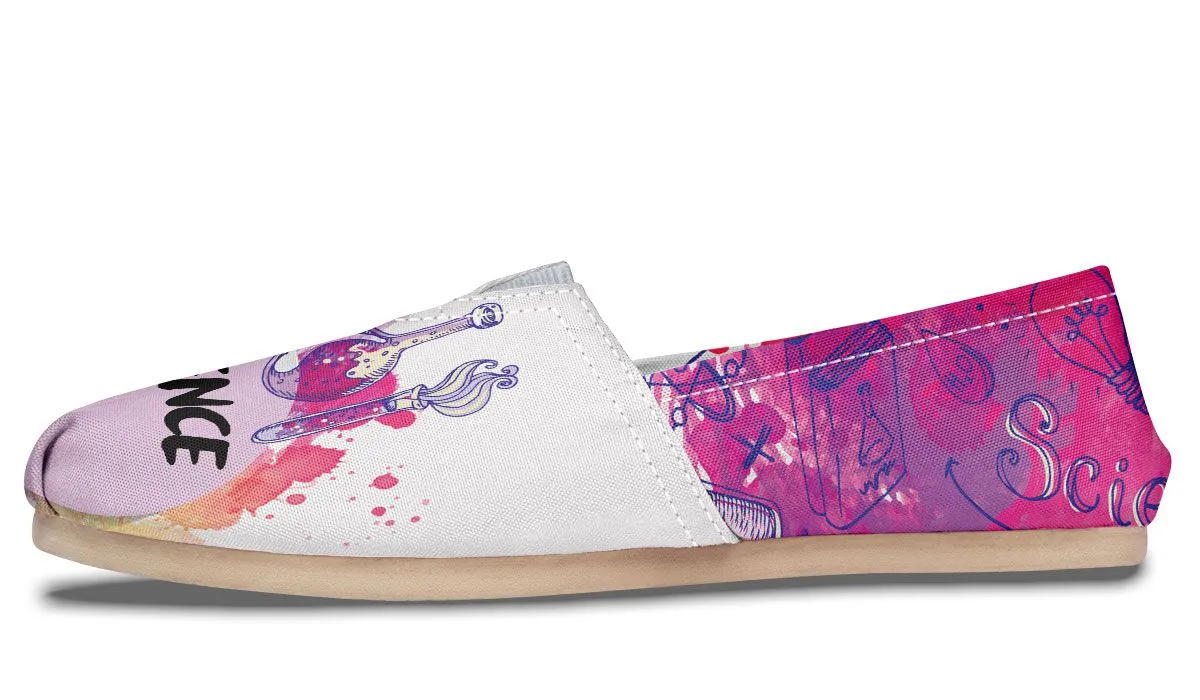 Doodle Style Science Casual Shoes
