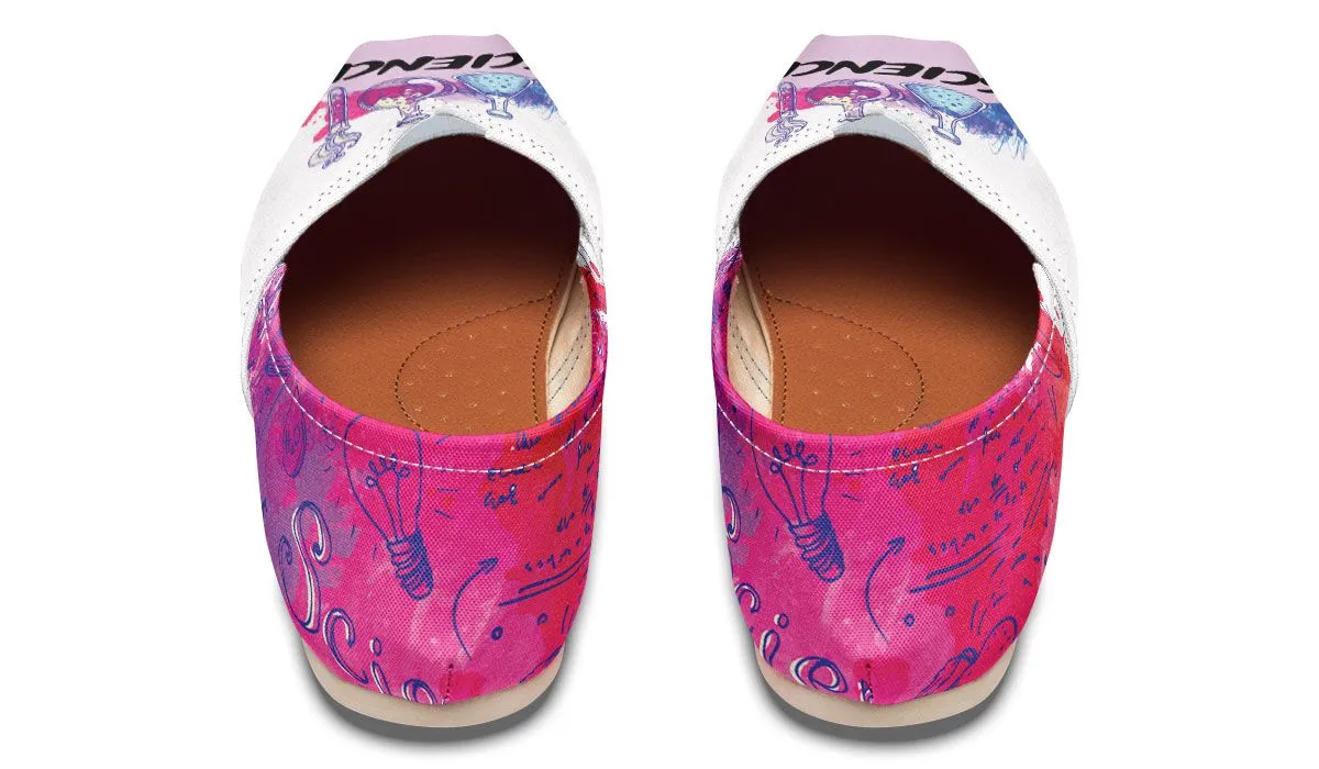 Doodle Style Science Casual Shoes