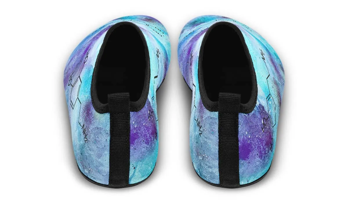 Dopamine Molecule Aqua Barefoot Shoes
