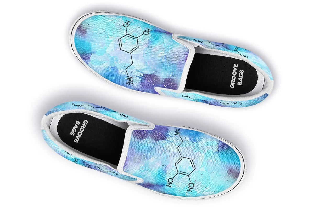 Dopamine Molecule Slip-On Shoes