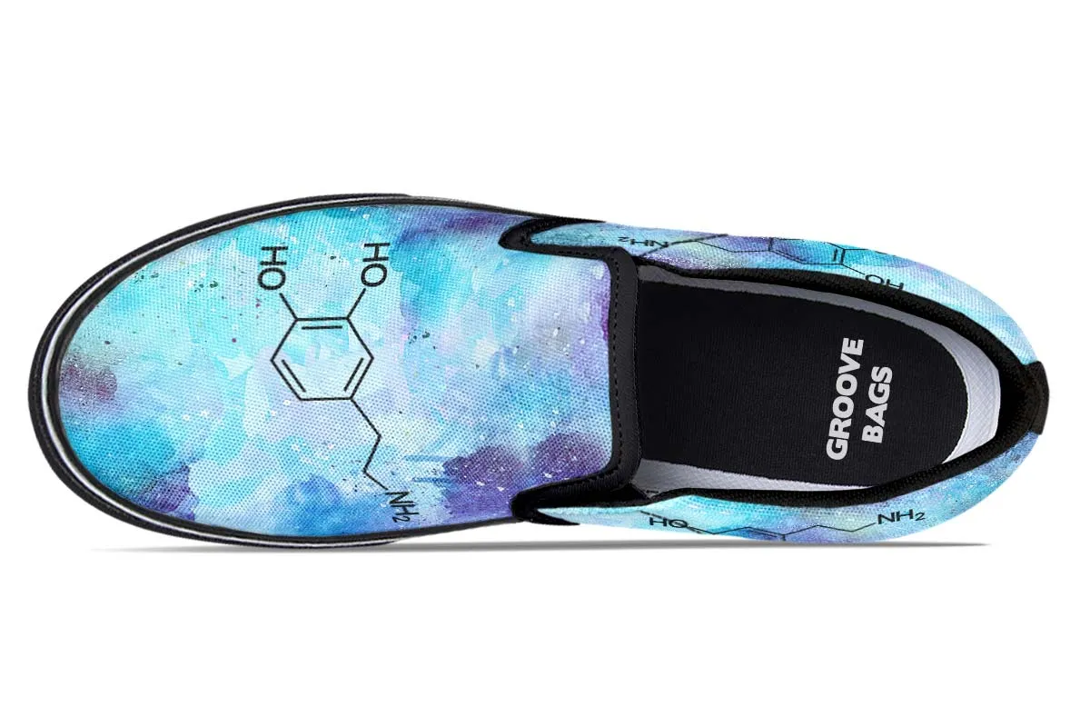 Dopamine Molecule Slip-On Shoes